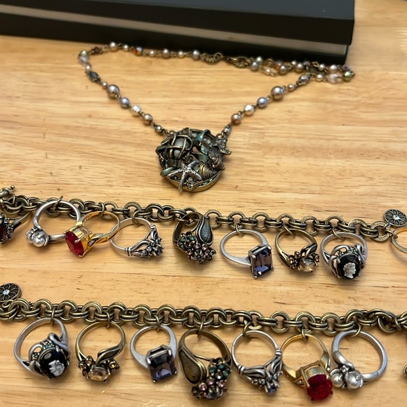 Accessories - Necklace and 2 charm bracelets